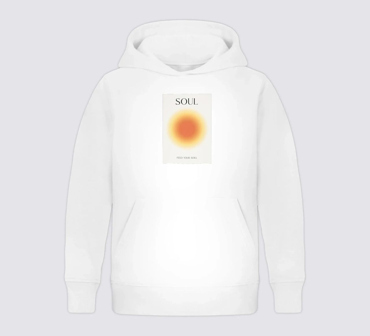 Positive Aura Seele Kinder Hoodie von Birgitpopshop