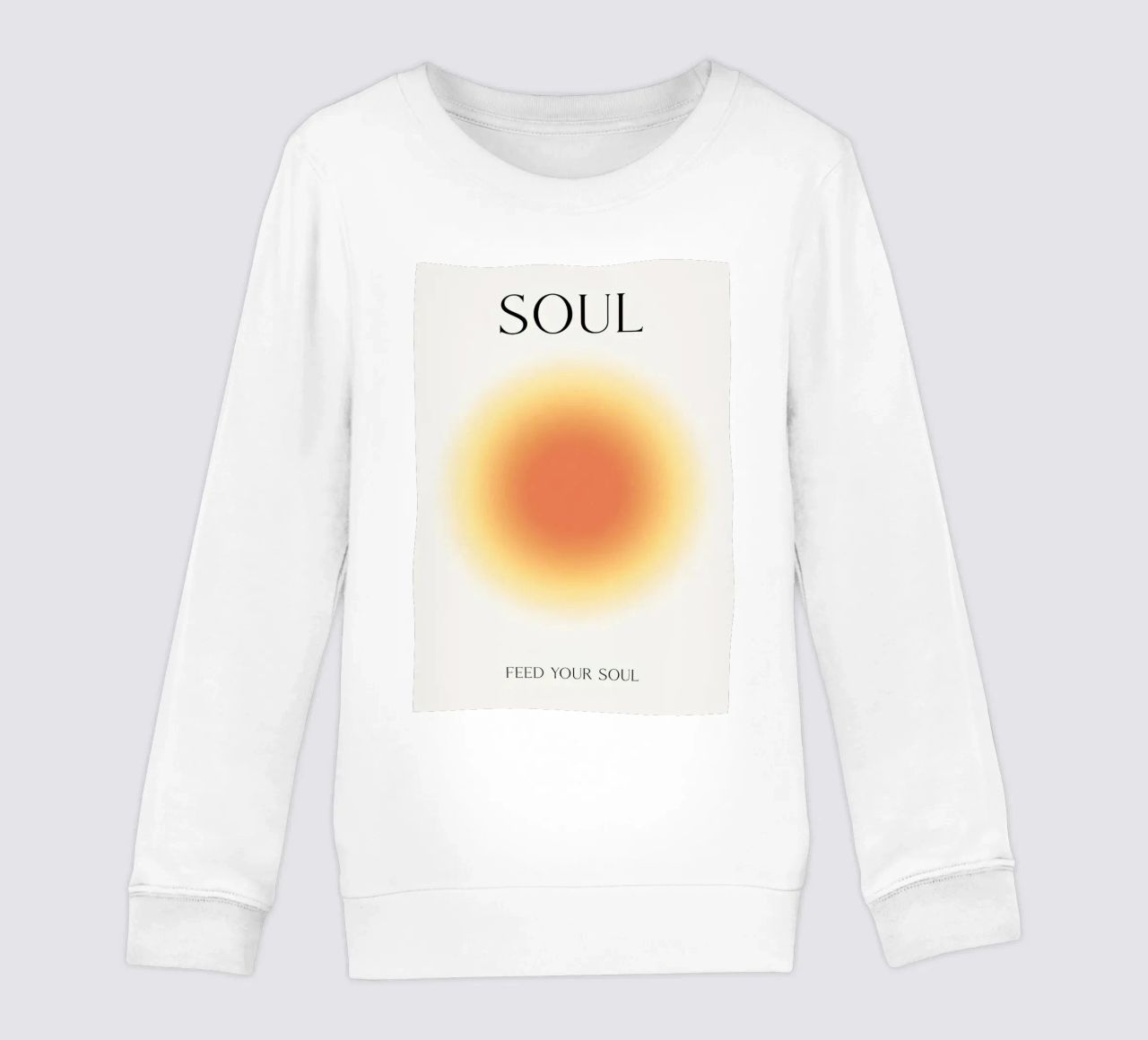 Positive Aura Seele Kinder Sweatshirt von Birgitpopshop