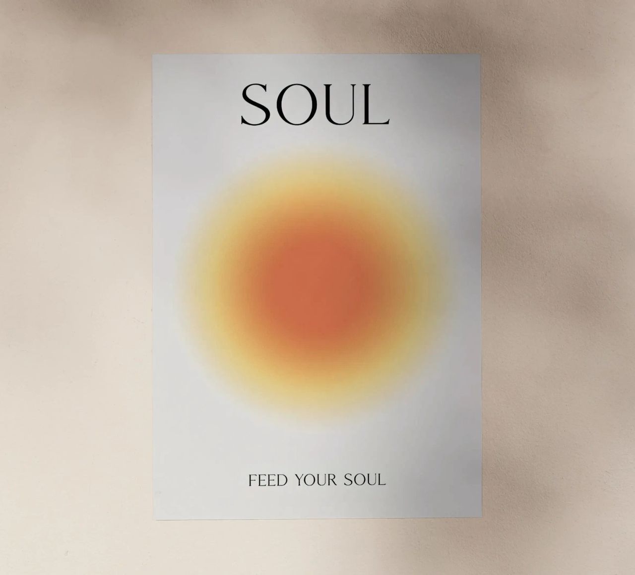 Positive Aura Seele Backlit Folie von Birgitpopshop