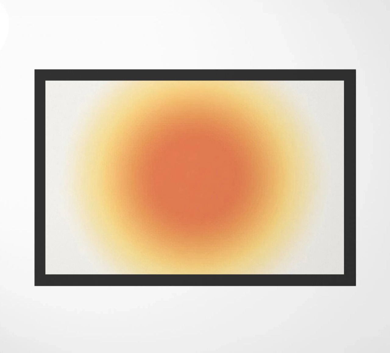 Positive Aura Seele Fußmatte von Birgitpopshop