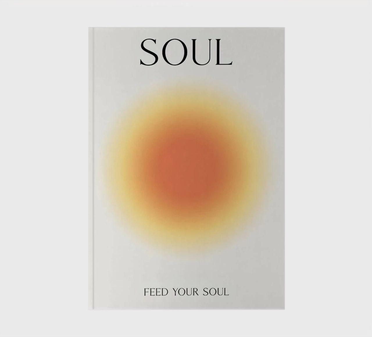 Positive Aura Seele Notizbuch von Birgitpopshop