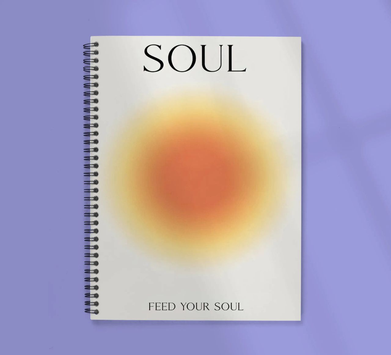 Positive Aura Seele Ringbuch von Birgitpopshop