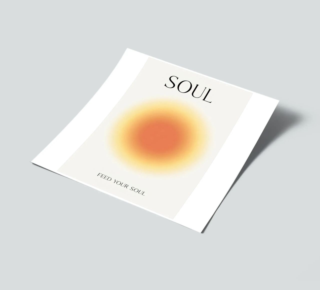 Positive Aura Seele Stickerbogen von Birgitpopshop