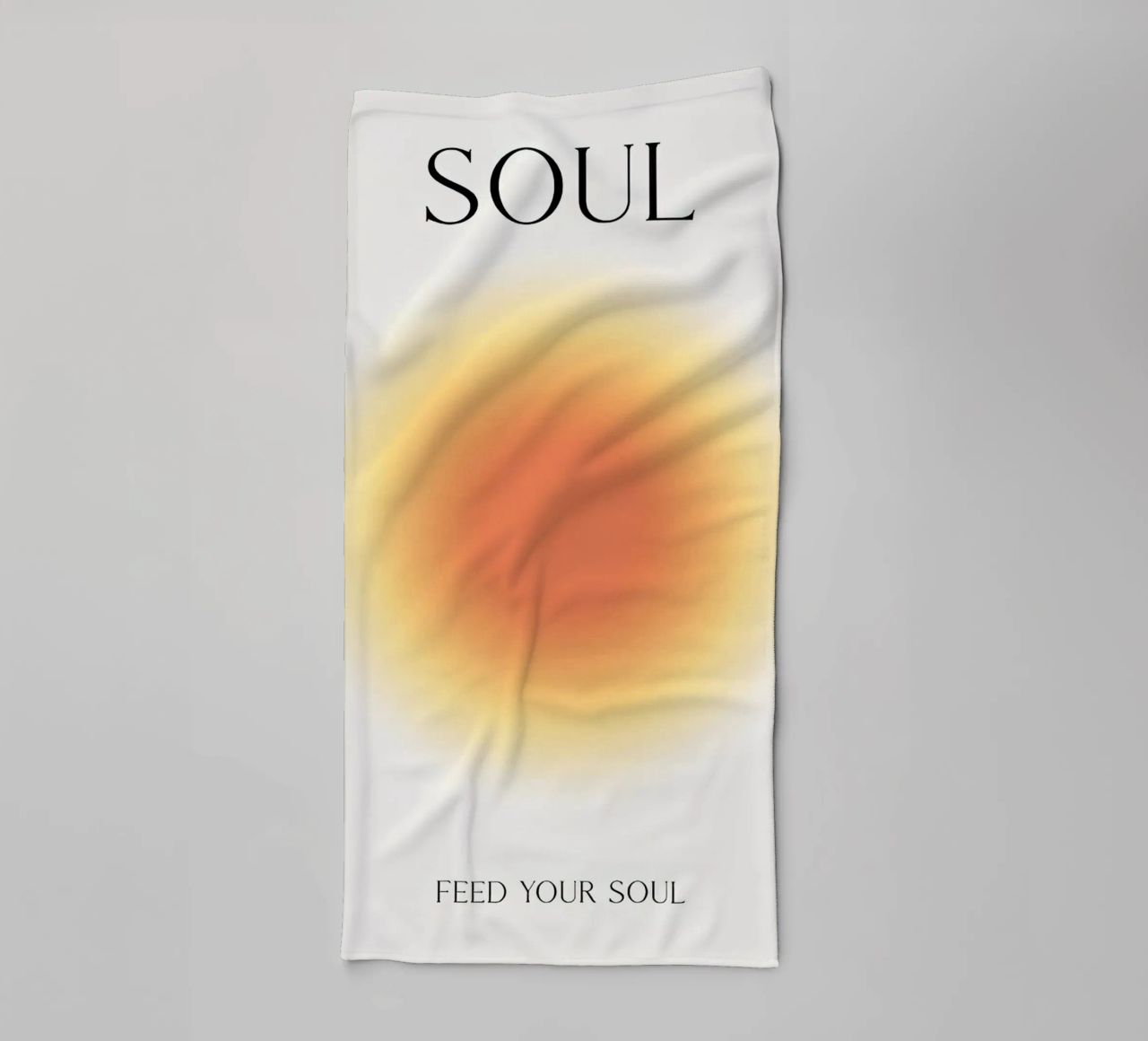 Positive Aura Seele Handtuch von Birgitpopshop