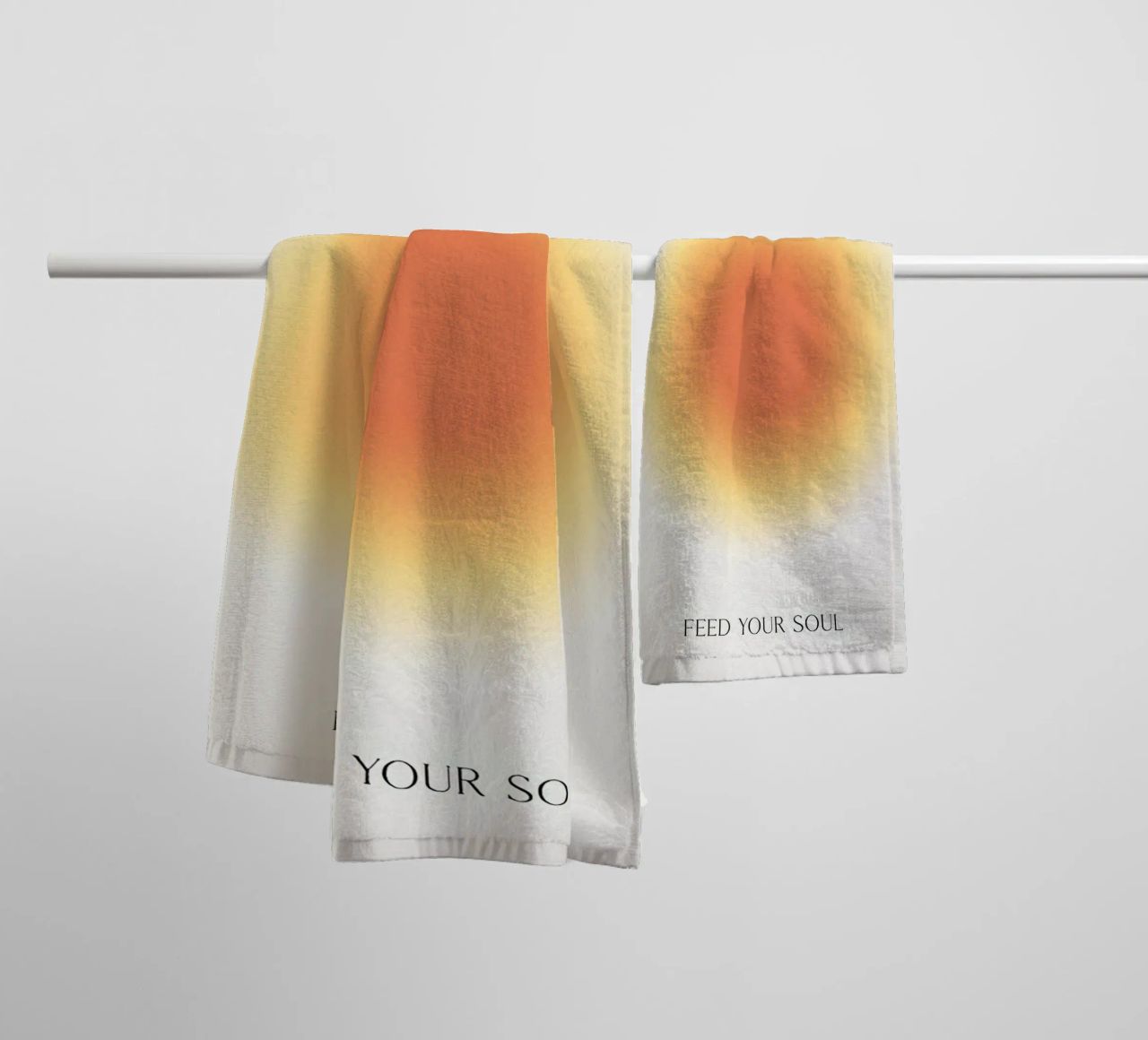 Positive Aura Seele Handtuch von Birgitpopshop