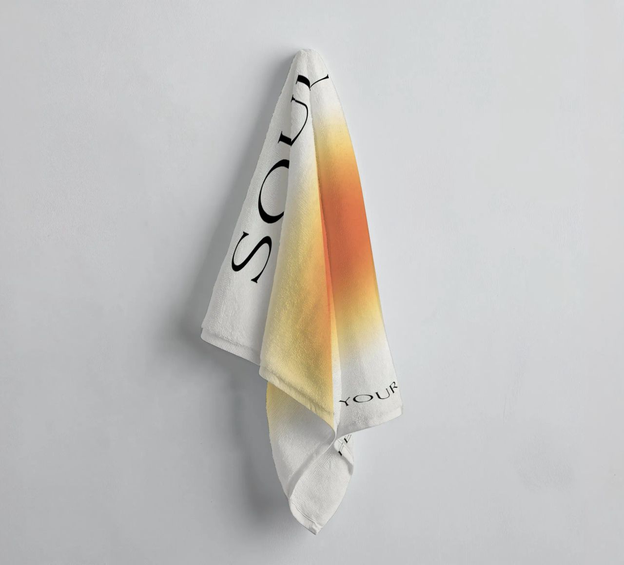 Positive Aura Seele Handtuch von Birgitpopshop