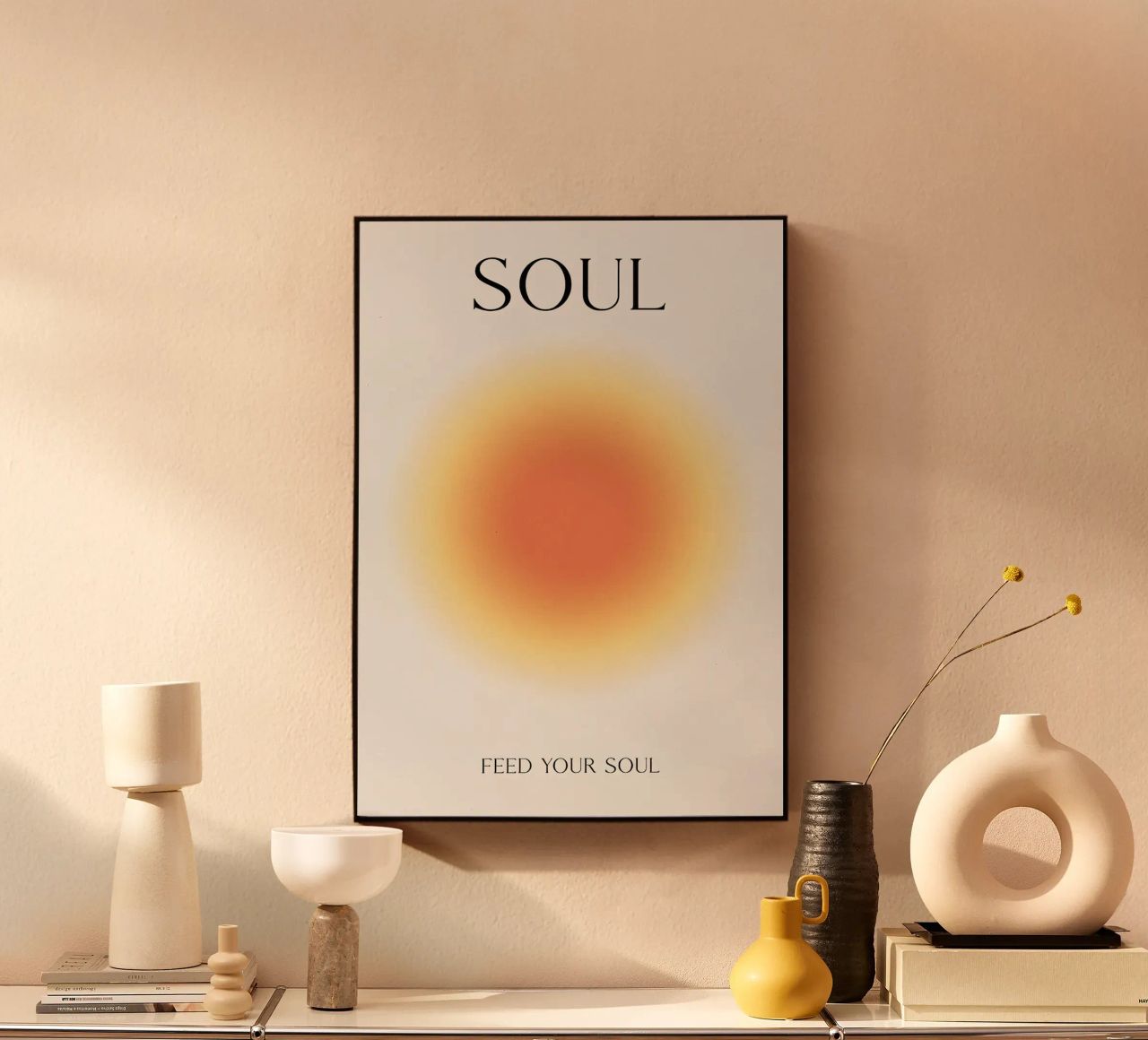 Positive Aura Seele Acryl-Glas von Birgitpopshop