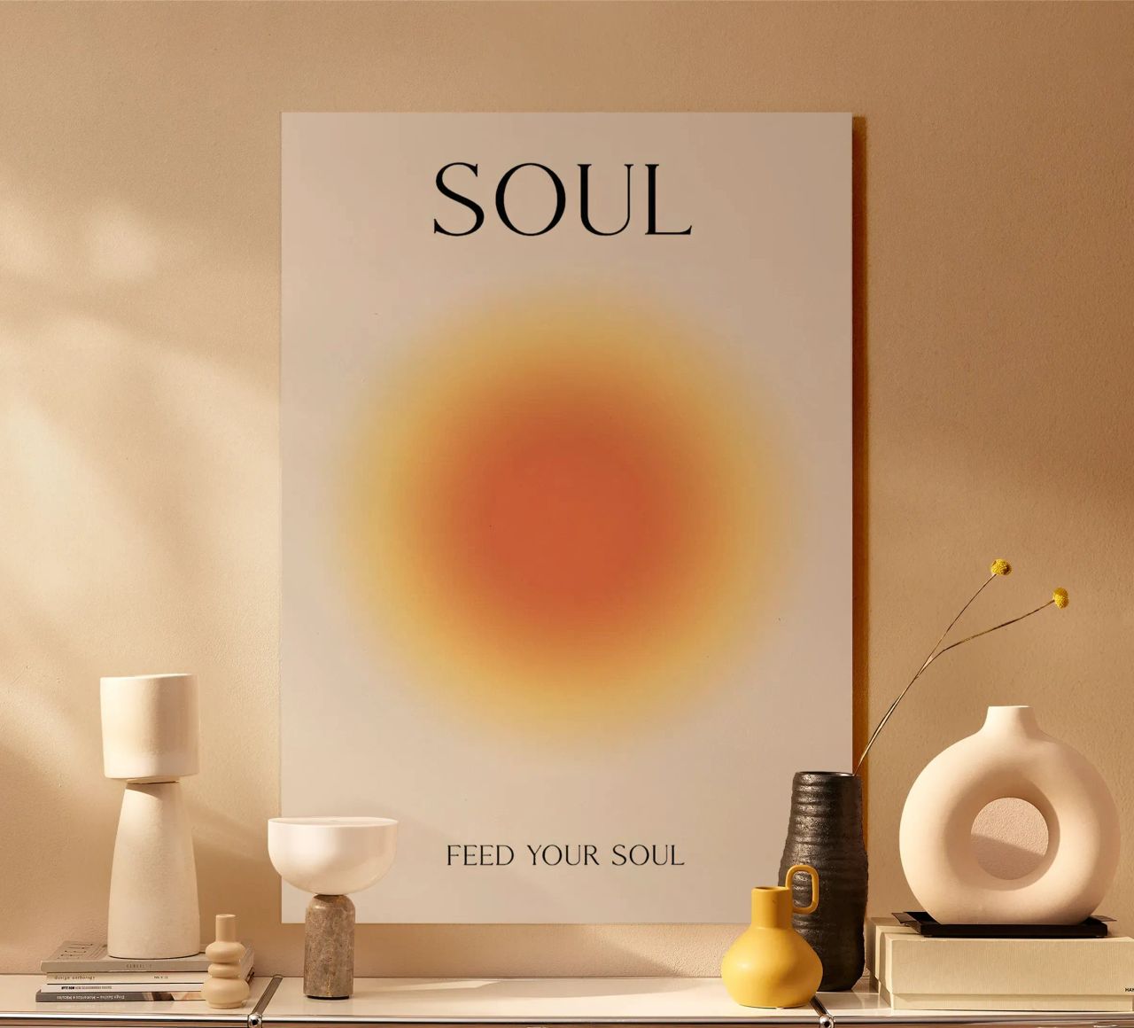 Positive Aura Seele Acryl-Glas von Birgitpopshop