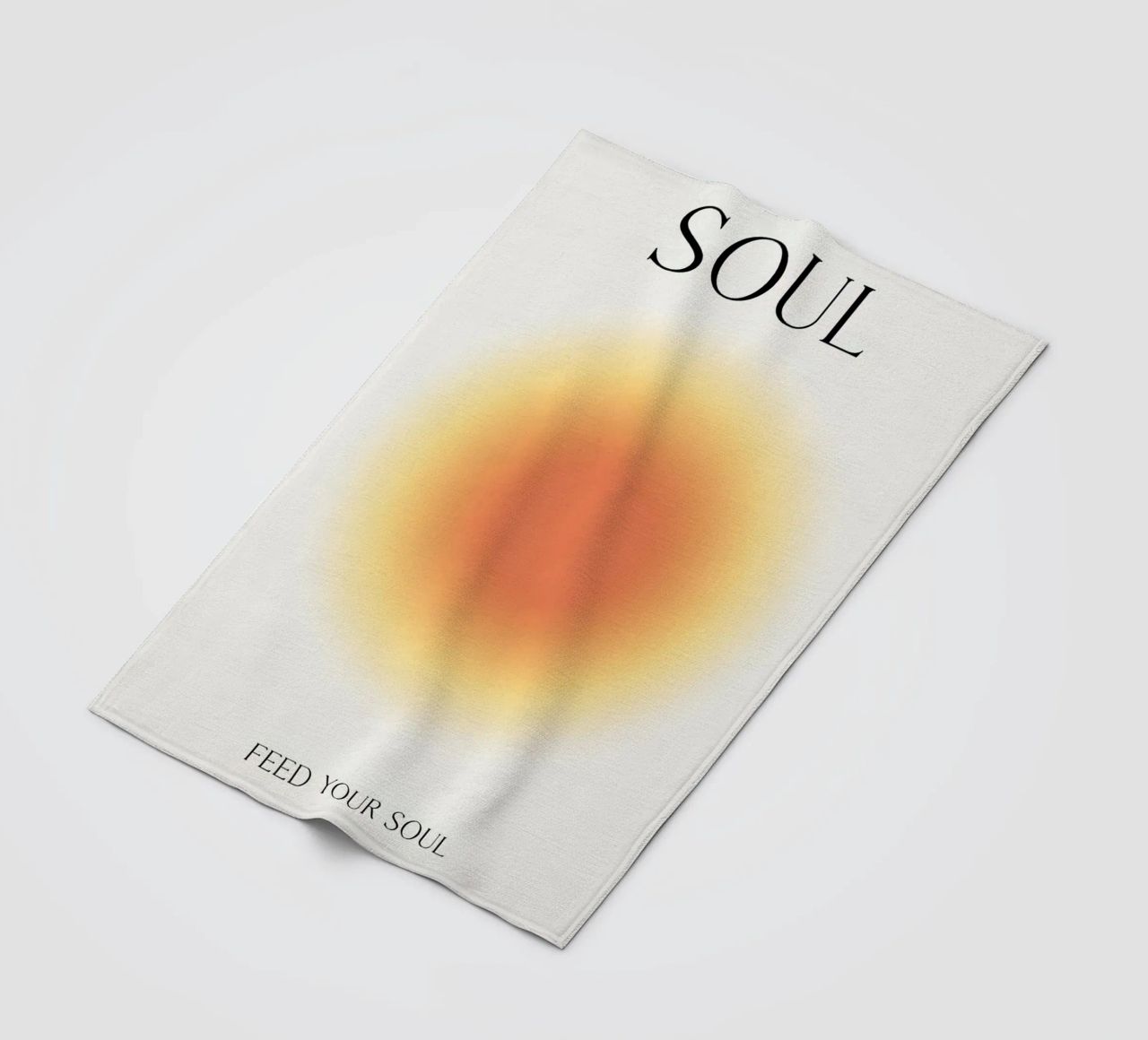 Positive Aura Seele Fleecedecke von Birgitpopshop