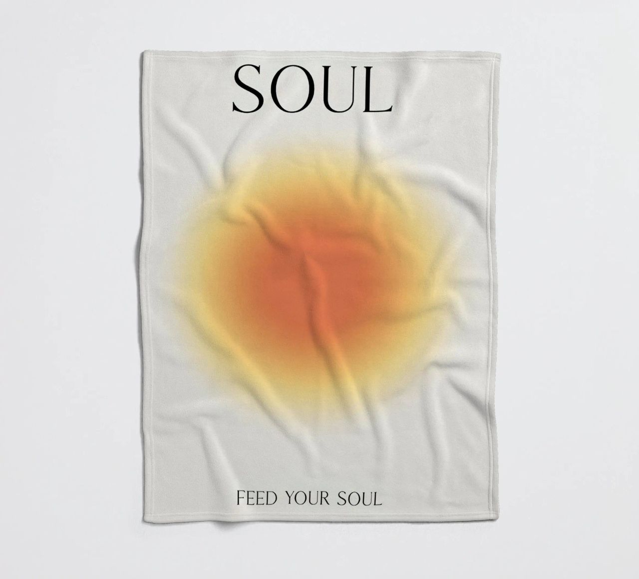 Positive Aura Seele Fleecedecke von Birgitpopshop