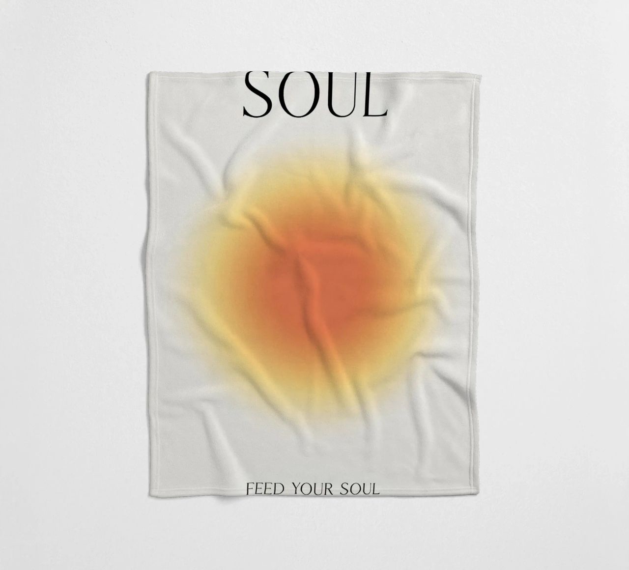 Positive Aura Seele Fleecedecke von Birgitpopshop