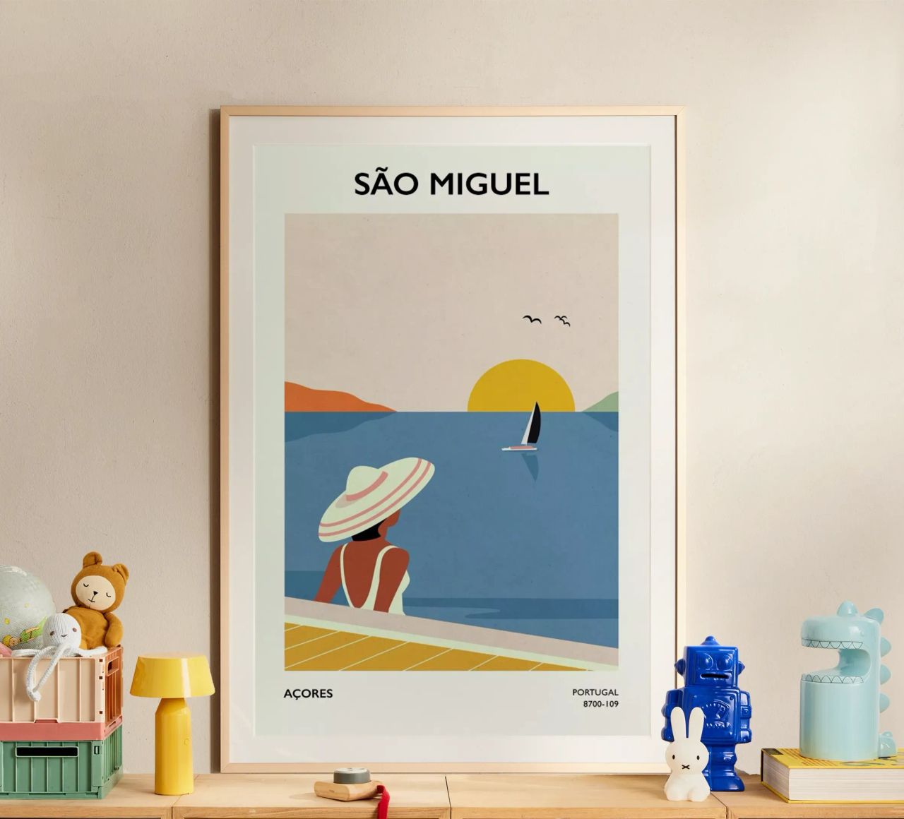 São Miguel II poster by Pure