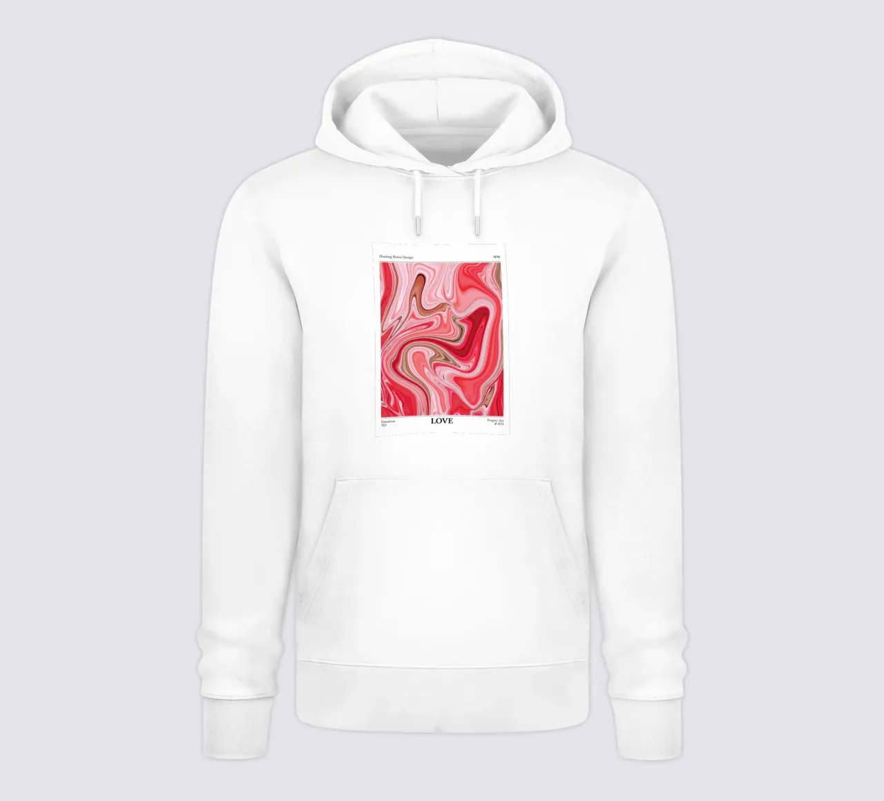 Amore Aura Estetica felpa con cappuccio da Birgitpopshop
