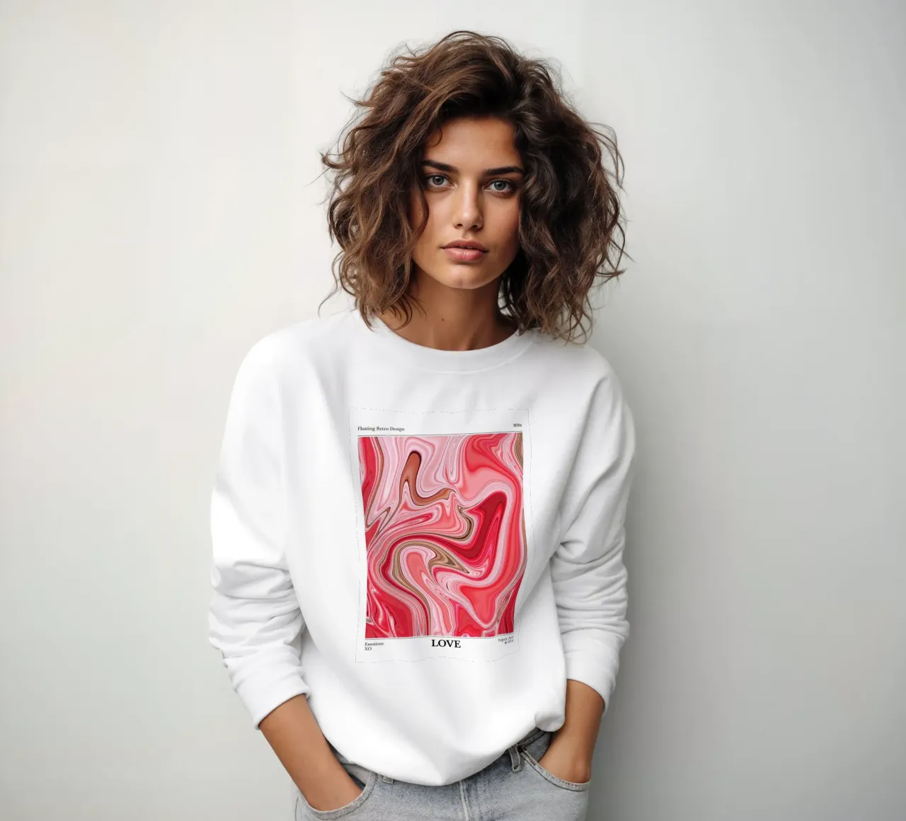 Amore Aura Estetica felpa da Birgitpopshop