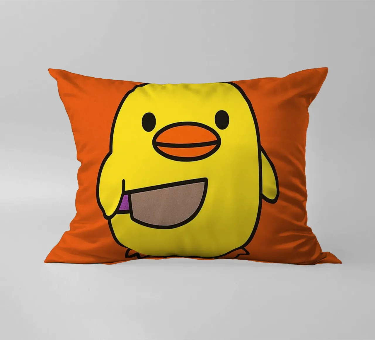 Non fare l'anatra con me Funny Duck cuscino da the gan gan