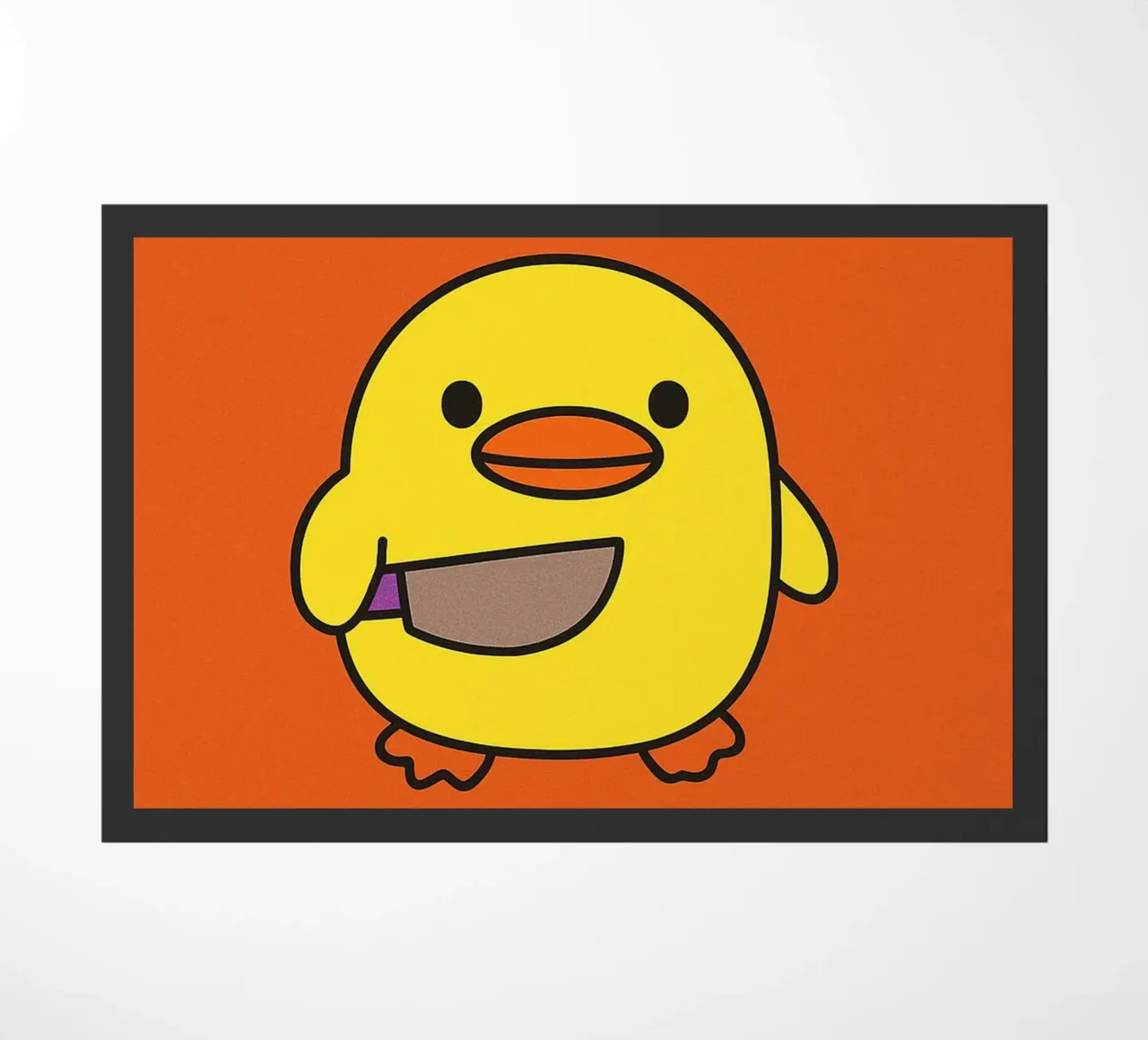 Non fare l'anatra con me Funny Duck zerbino da the gan gan