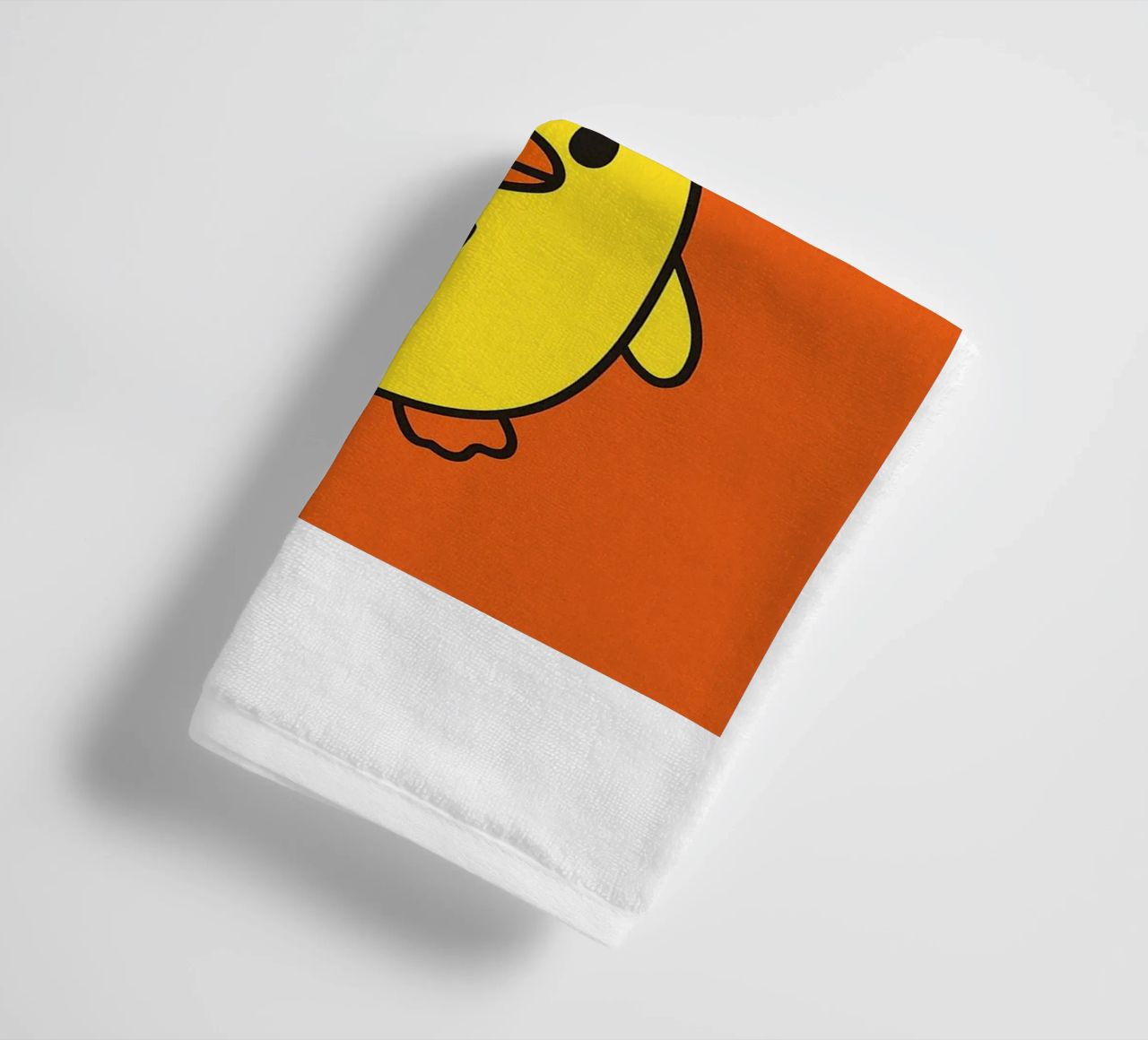 dont duck with me Funny Duck towel by the gan gan