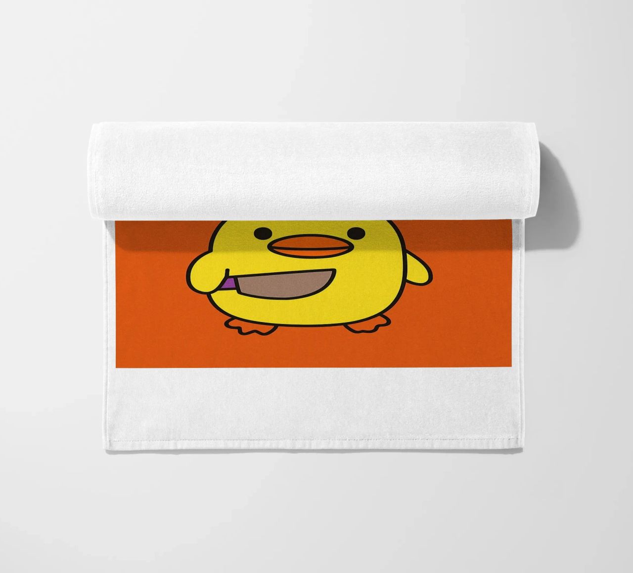 Non fare l'anatra con me Funny Duck telo mare da the gan gan