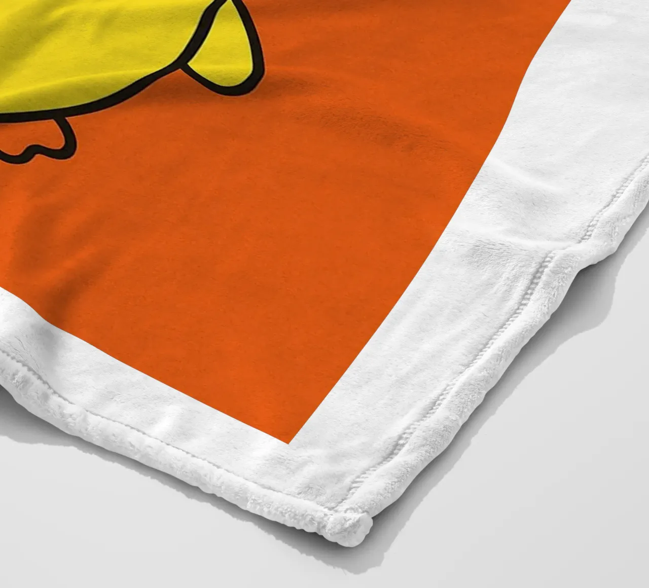 dont duck with me Funny Duck fleece blanket by the gan gan