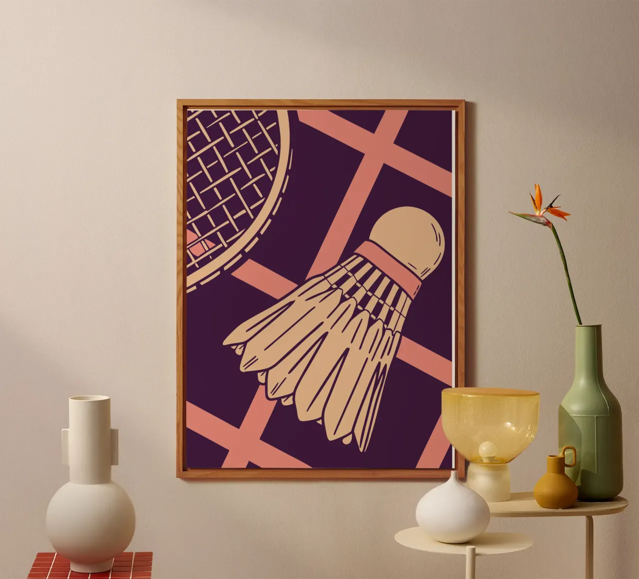 Jahrgang Badminton Forex-Platte von SPORTS ONLY