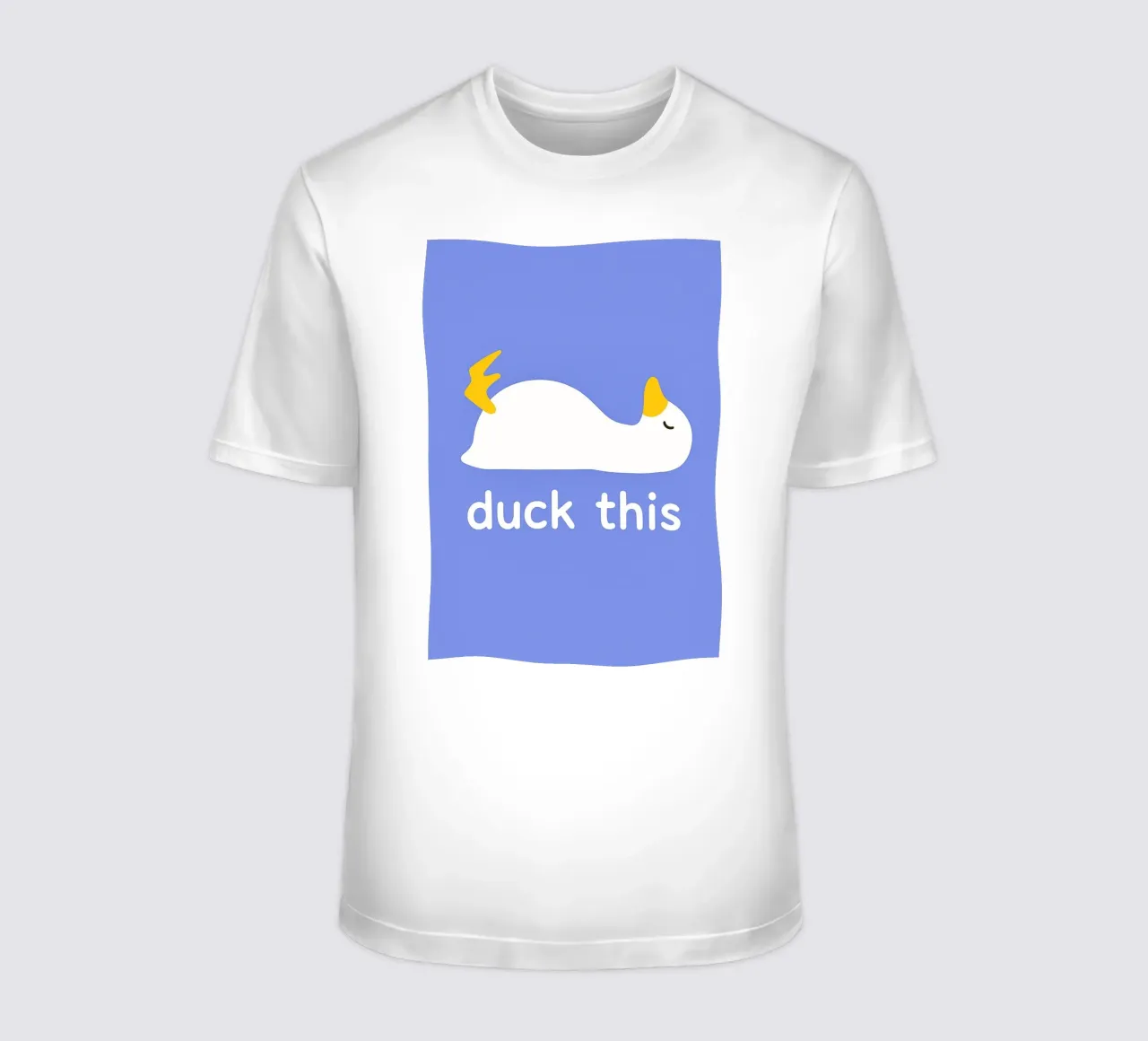 Duck This Silly Goose t-shirt by the gan gan