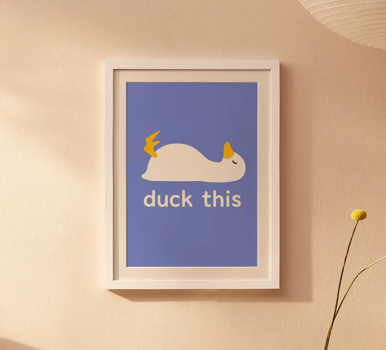 Abbassate questa stupida oca poster da the gan gan