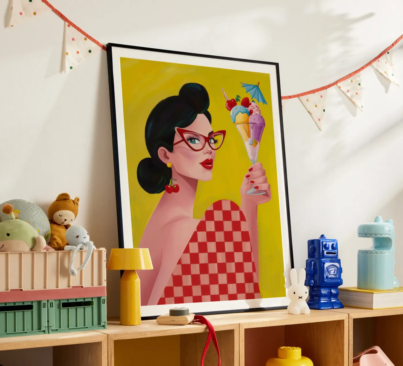 Ijslekkernij poster van Petal Canvas