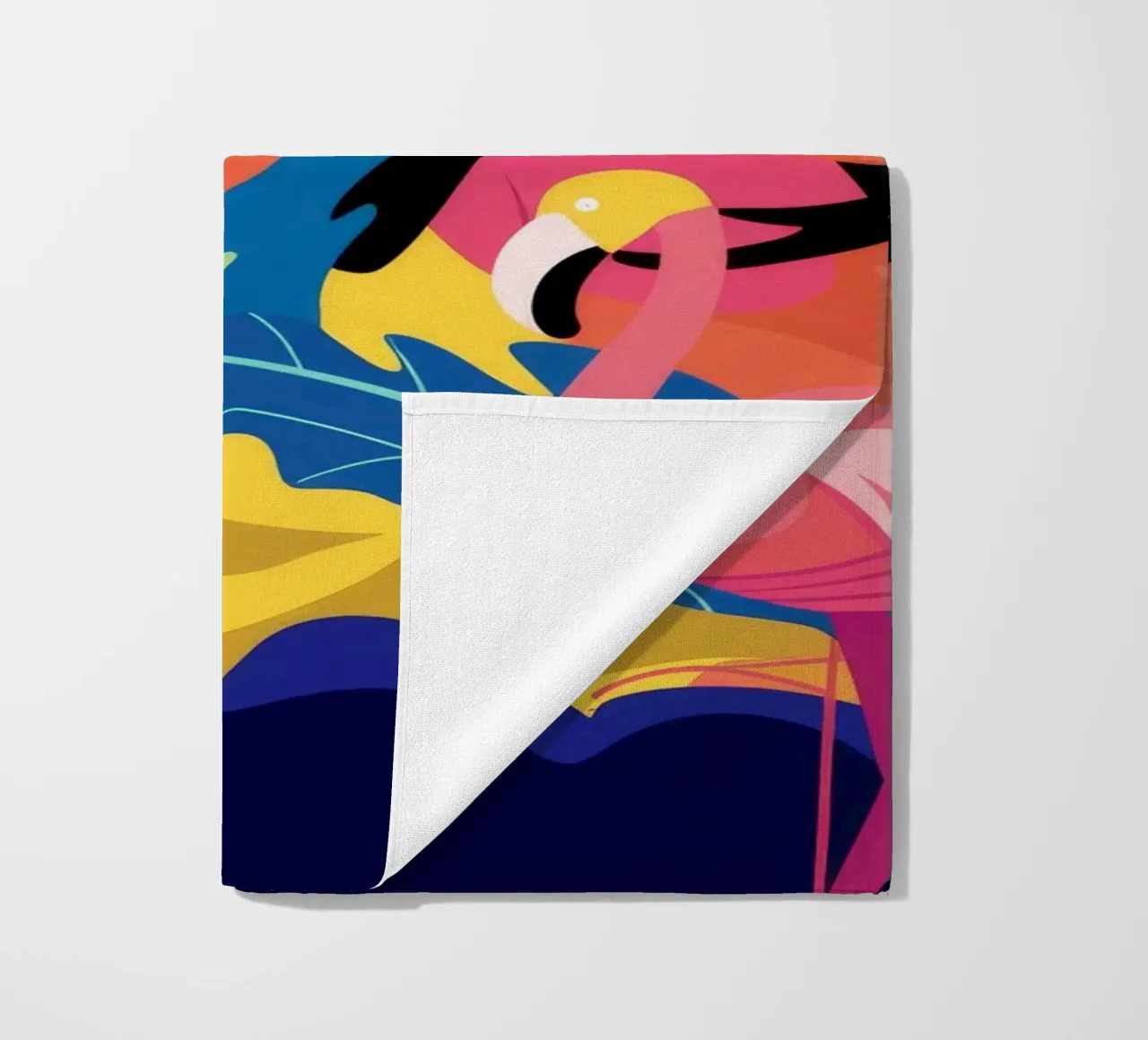 Tropical Dance Vibes beach towel by Petal Canvas