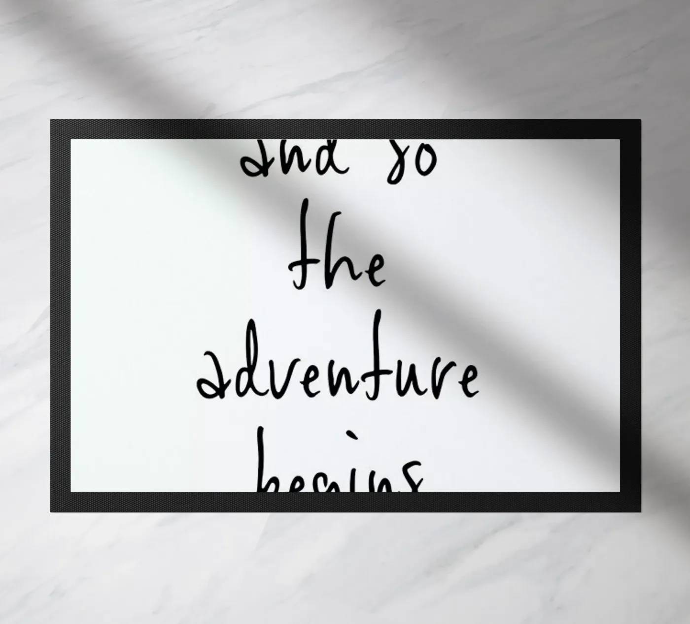 Adventure doormat by Ayleen