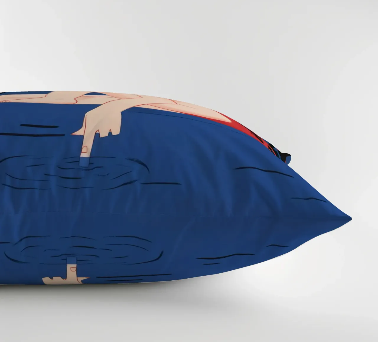 Riflesso d'acqua Tranquillità cuscino da Petal Canvas