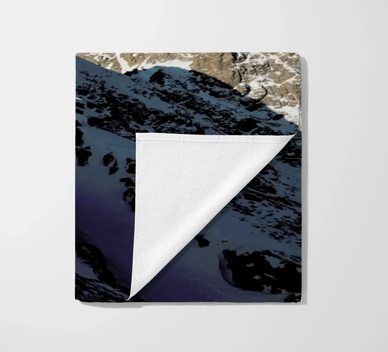 Nordkette by Reisevergnügen beach towel by Reisevergnügen