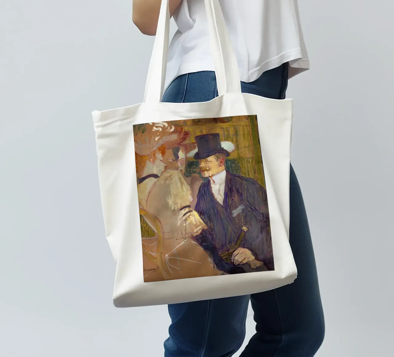 Henri de Toulouse-Lautrec - L'inglese borsa in juta da Wirla
