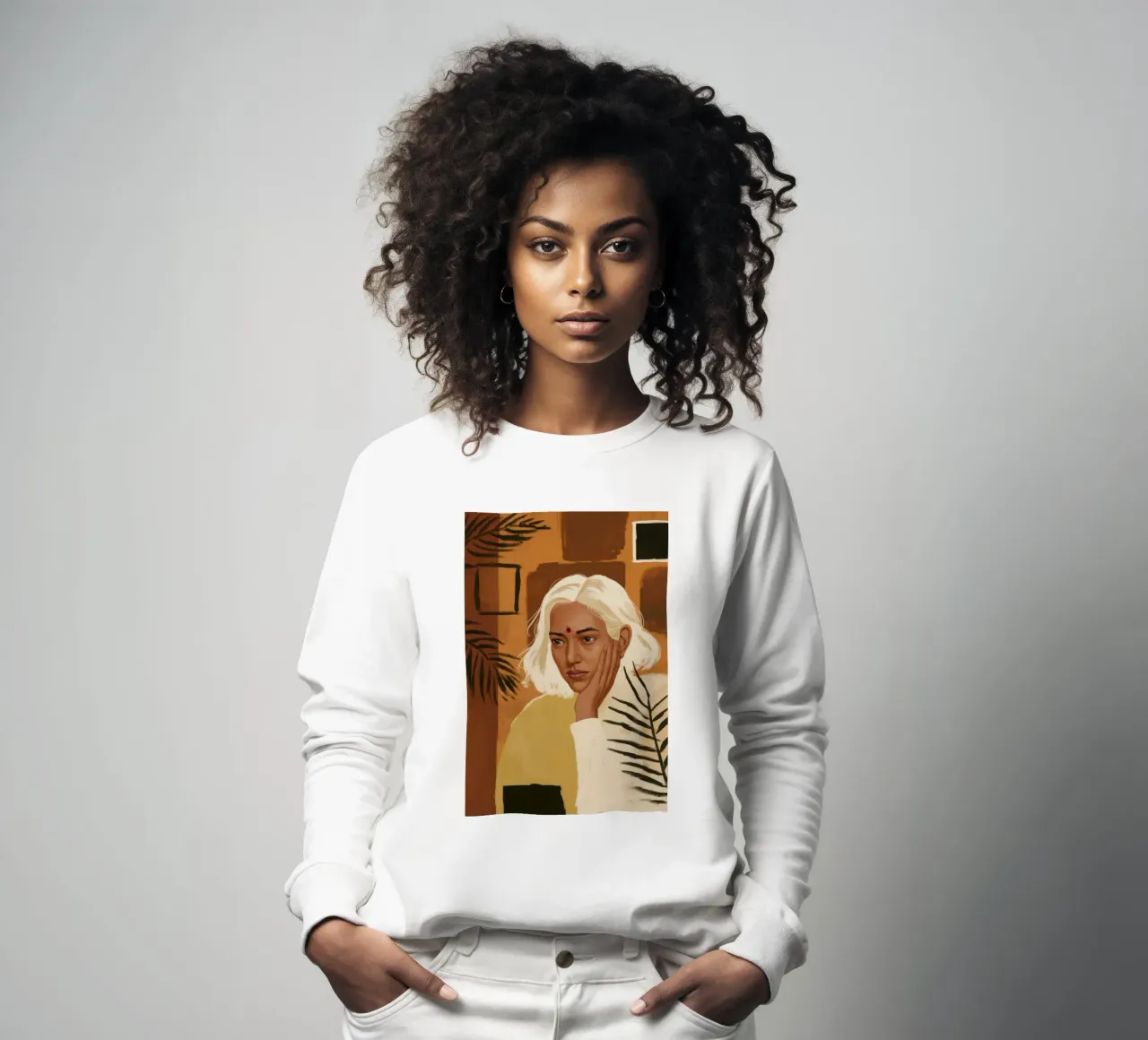 Mistero botanico felpa da Petal Canvas