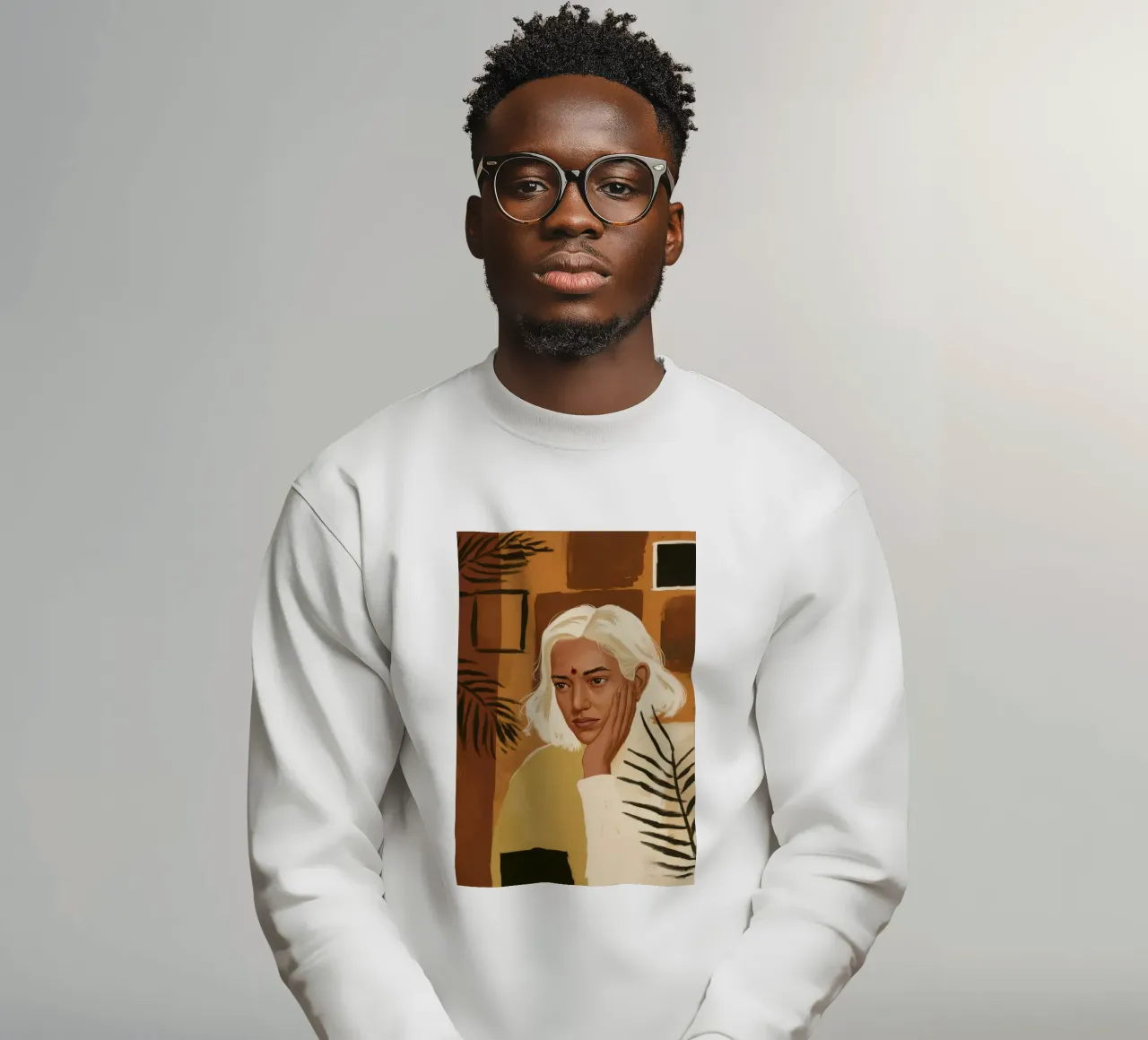 Mistero botanico felpa da Petal Canvas