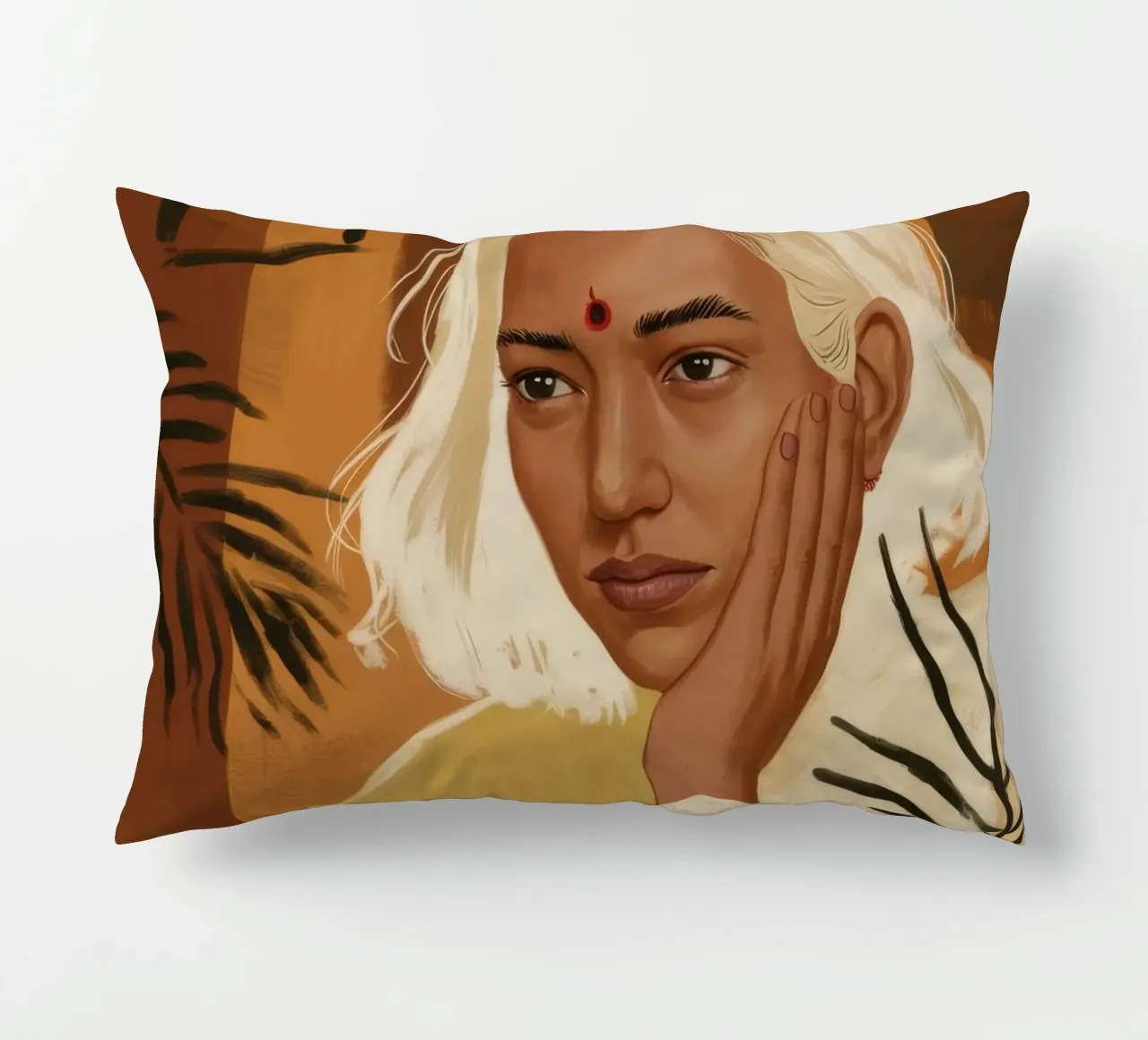 Mistero botanico cuscino da Petal Canvas
