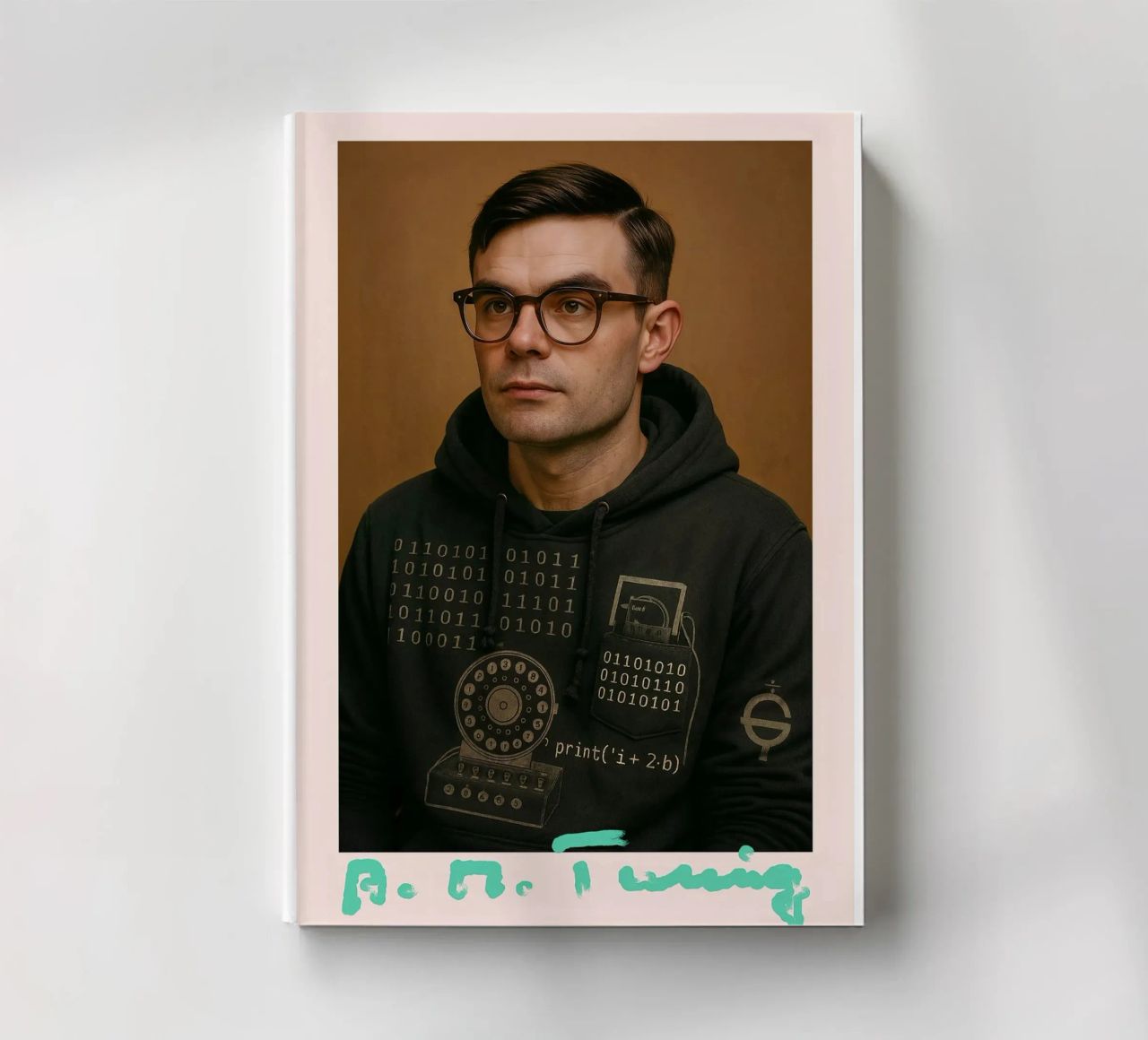 Nerd Icon – Alan Turing cuaderno de CNTRL