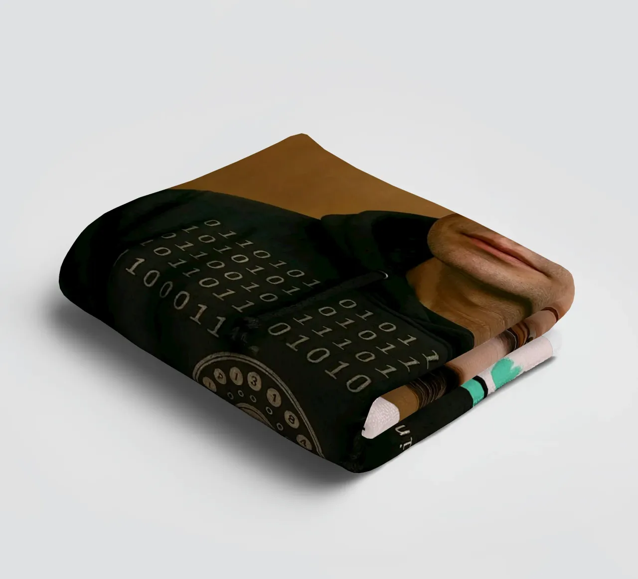 Nerd Icon – Alan Turing Handtuch von CNTRL