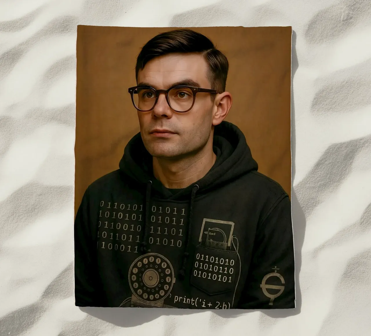 Nerd Icon – Alan Turing telo mare da CNTRL