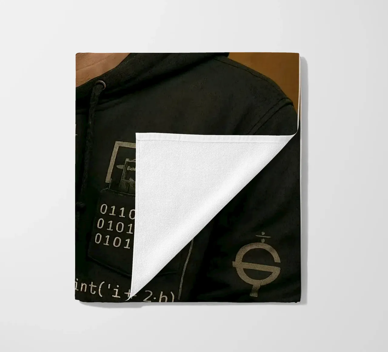 Nerd Icon – Alan Turing Strandtuch von CNTRL