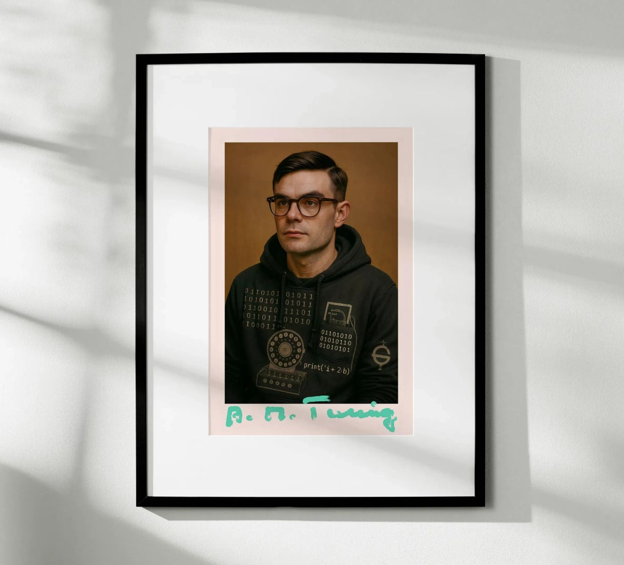 Nerd Icon – Alan Turing hahnemühle de CNTRL