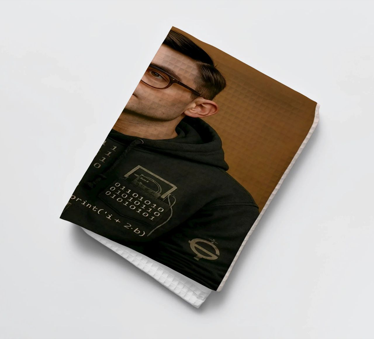 Nerd Icon – Alan Turing paño de cocina de CNTRL