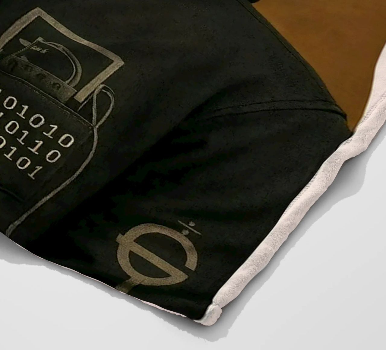 Nerd Icon – Alan Turing manta de franela de CNTRL