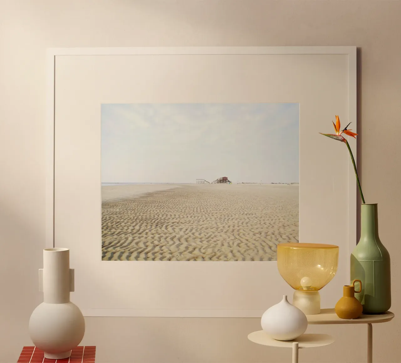 St. Peter Ording #02: Beach Escape & Sand Ripples carta hahnemühle da zenitt
