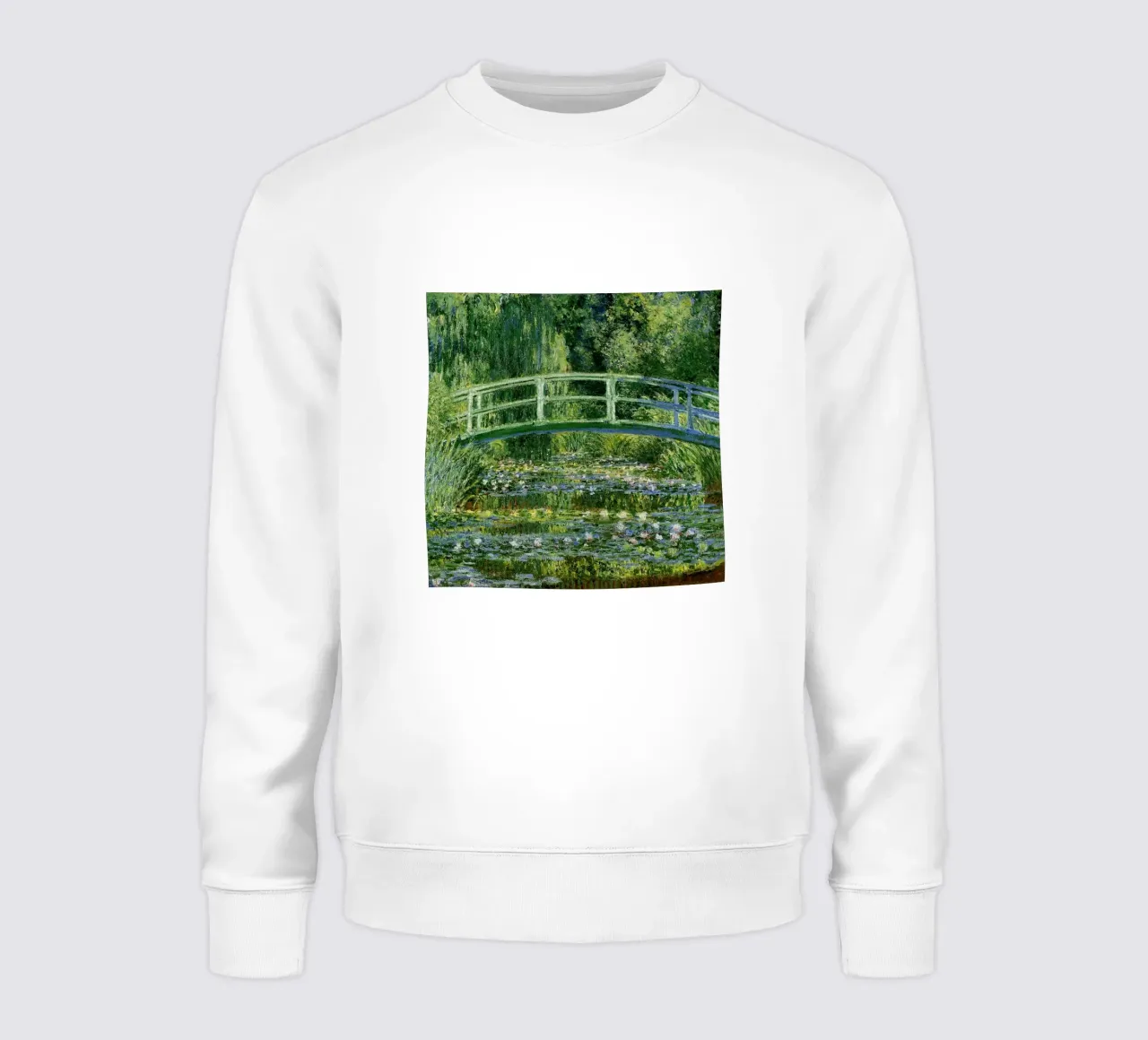 piccolo ponte nella foresta claude monet felpa da belong shop