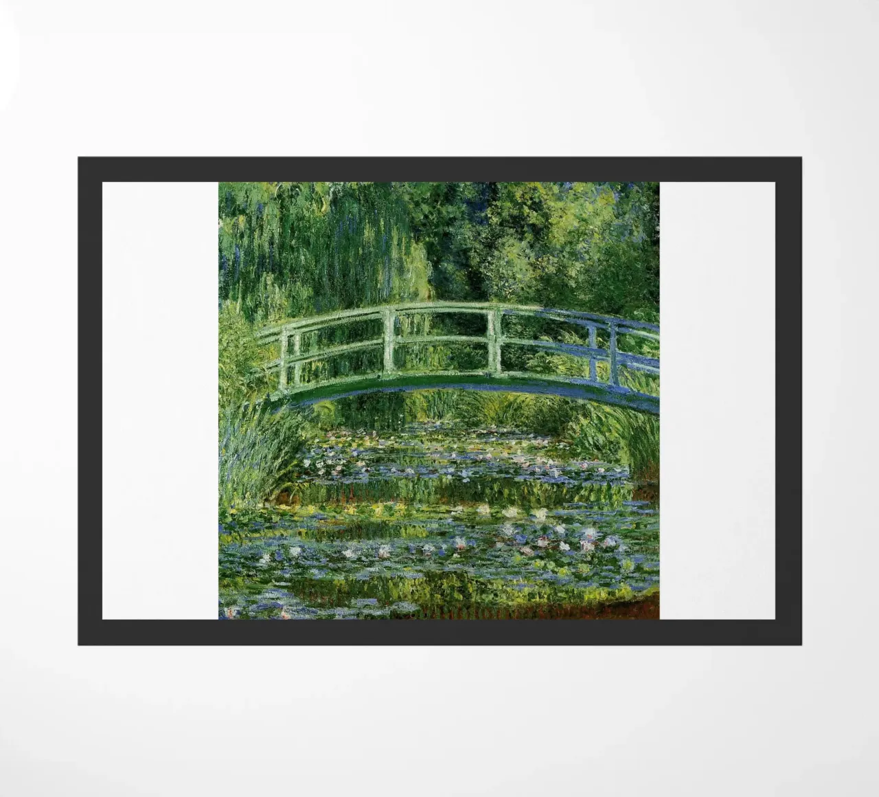 piccolo ponte nella foresta claude monet zerbino da belong shop