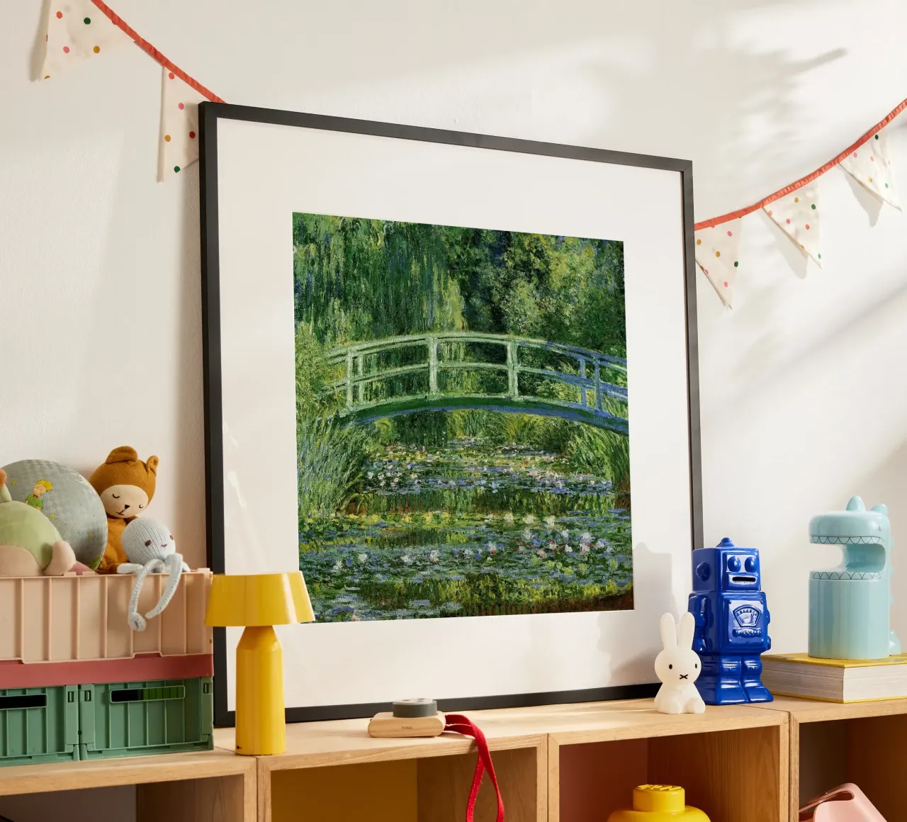 small bridge in the forest claude monet hahnemühle by belong shop