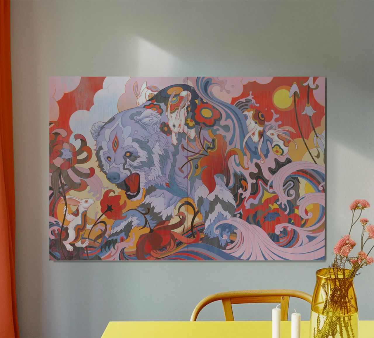 James Jean Bear poster by Stuart