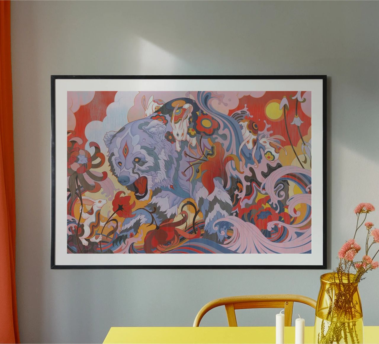 James Jean Bear poster by Stuart
