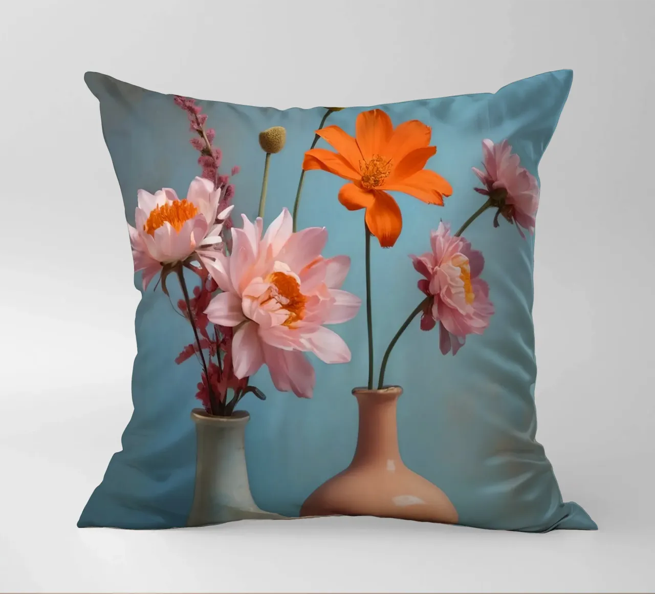 Spring Reverie in Soft Tones cuscino da Indigo Rain