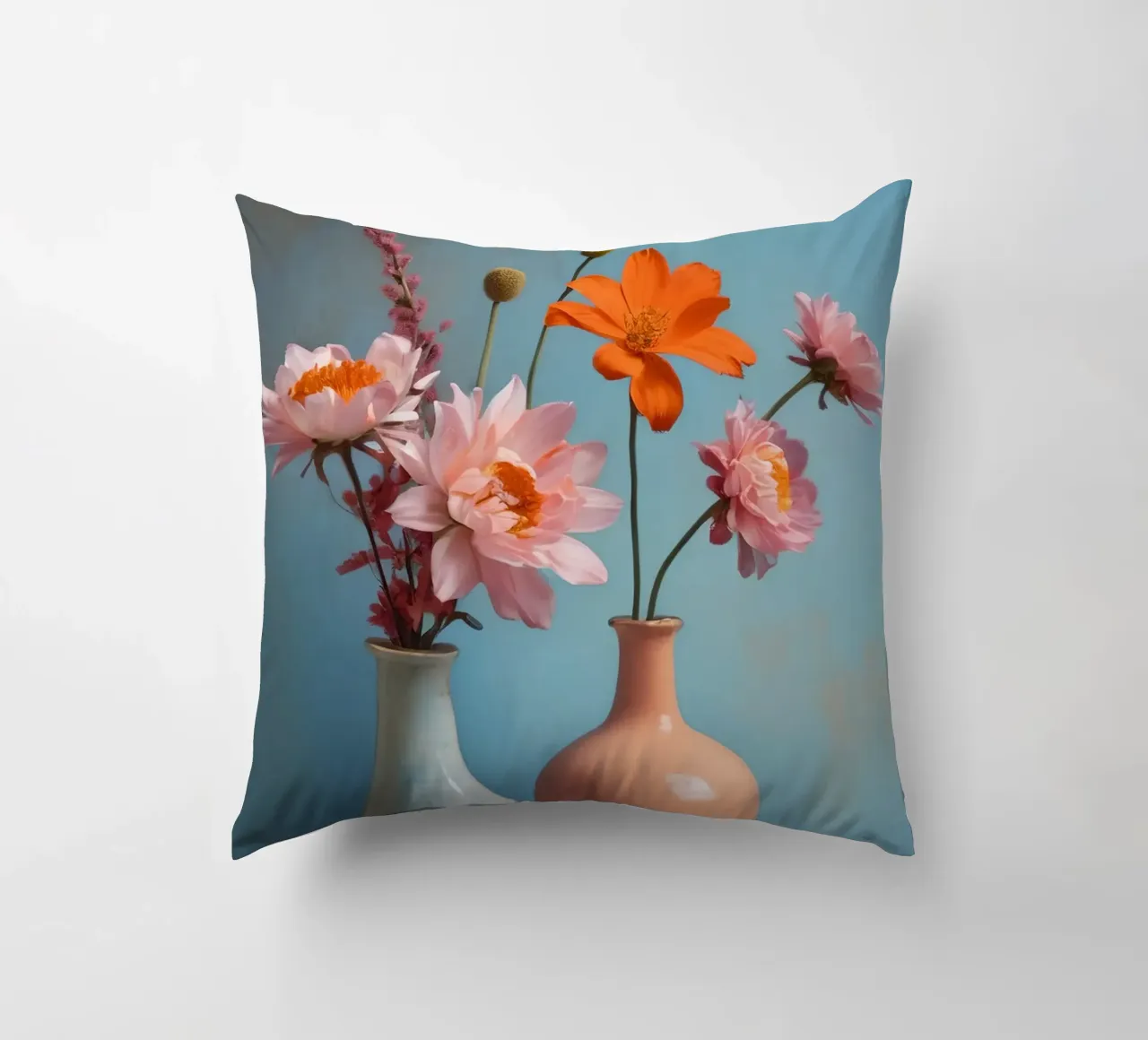 Spring Reverie in Soft Tones cuscino da Indigo Rain